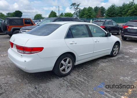 2003 Honda Accord 2.4 Ex from USA, damaged, VIN 1HGCM56613A125826